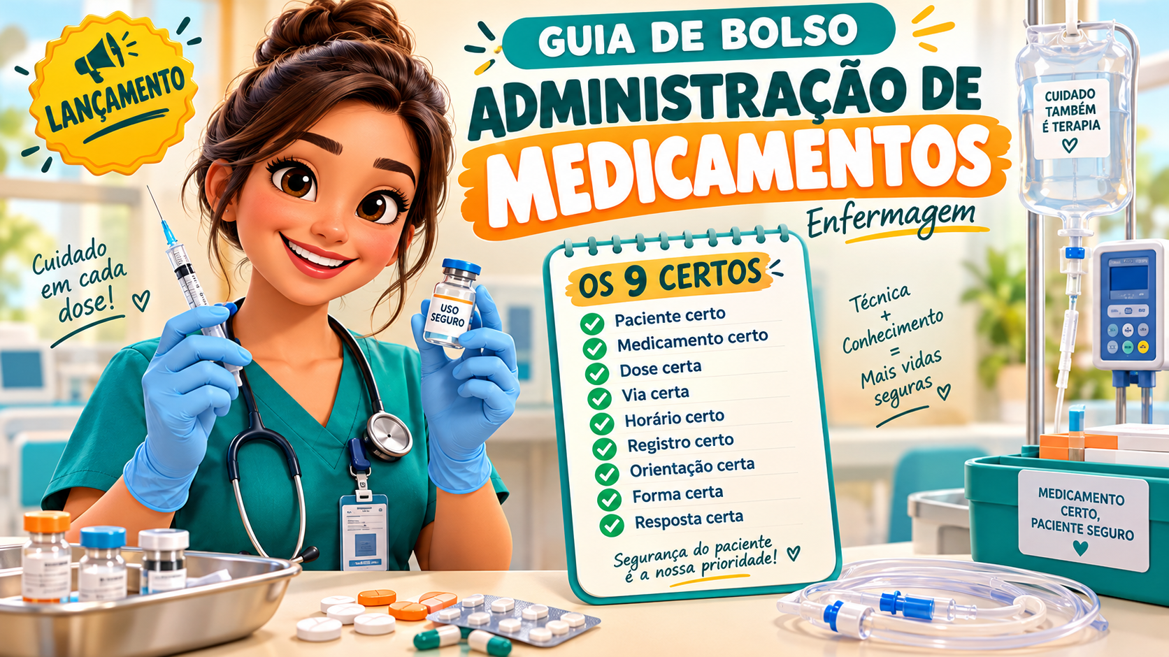 Guia de Bolso: Administração de Medicamentos