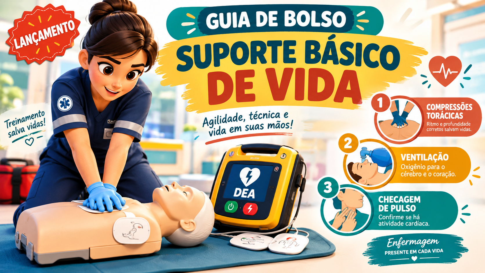 Guia de Bolso: Suporte Básico de Vida