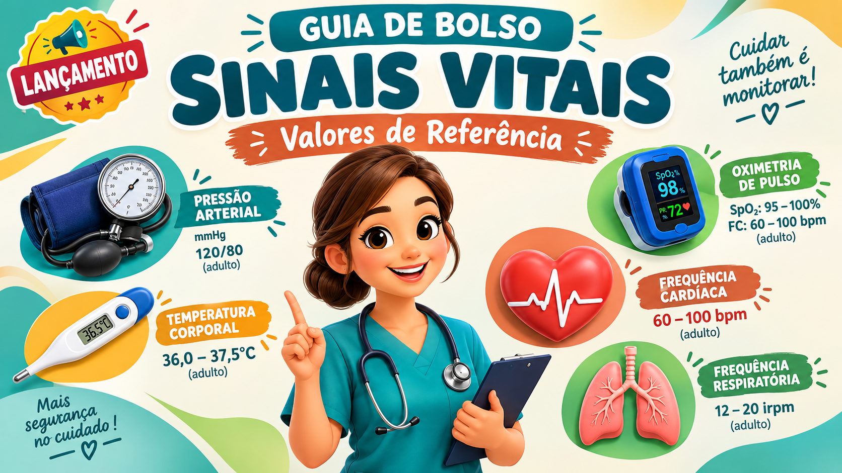 Guia de Bolso: Sinais Vitais